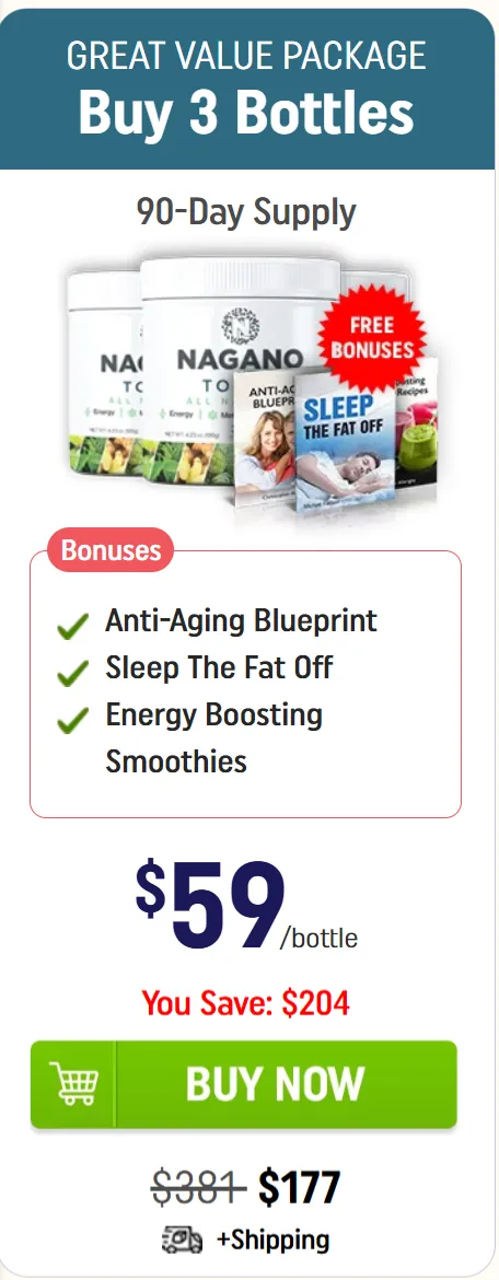 Nagano Tonic price 3 bottle